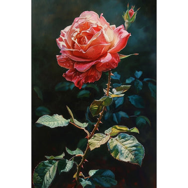 Rose Canvas Art